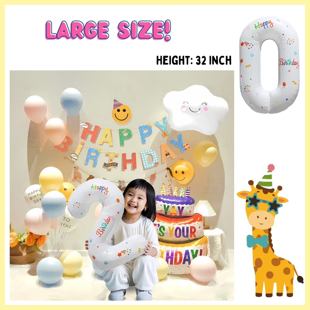 Birthday Age Balloon