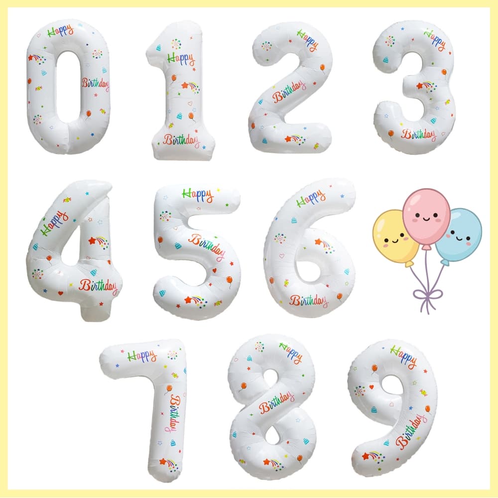 Birthday Age Balloon