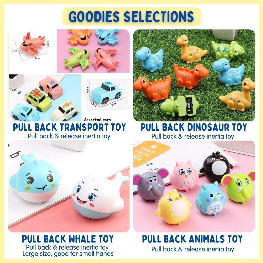 Bobble Head Water Gun Premium Goodie Bag