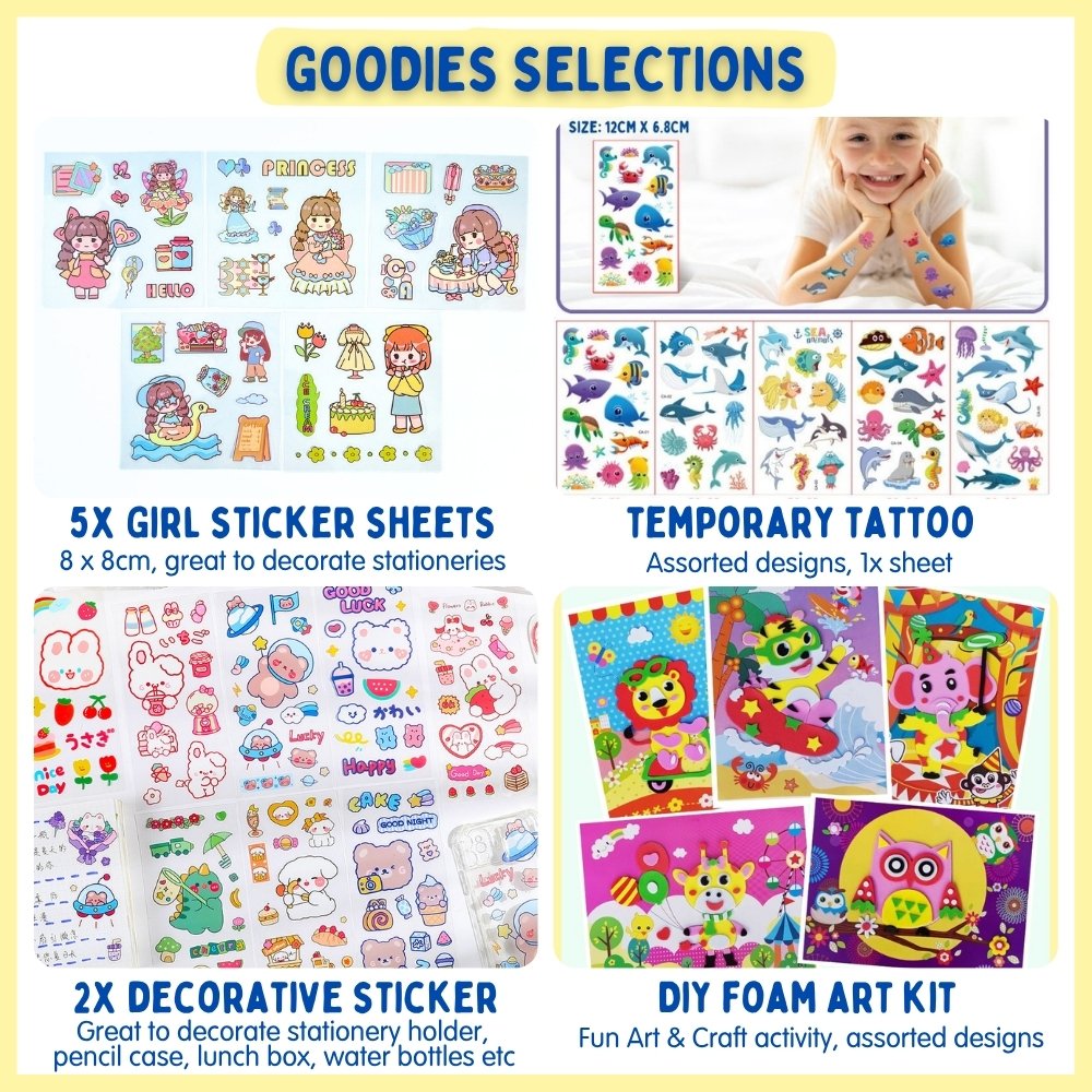 Bobble Head Water Gun Premium Goodie Bag