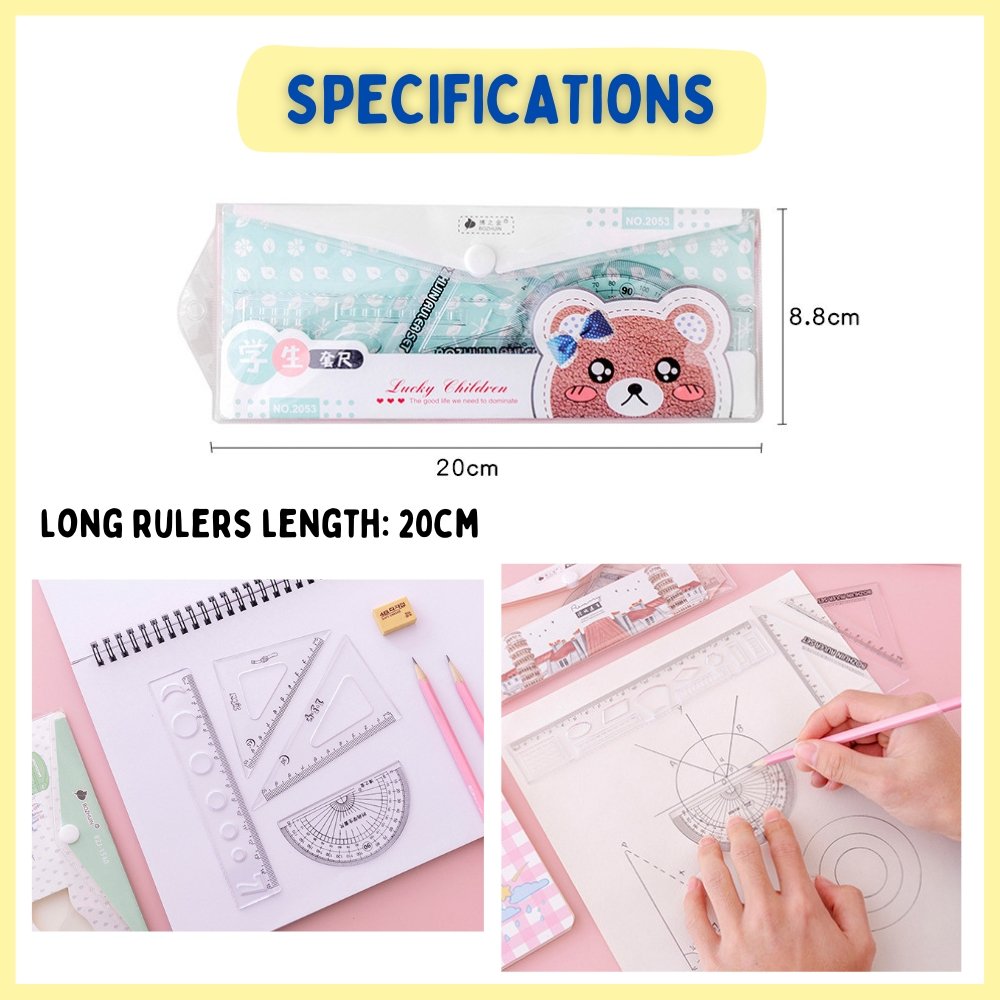 Geometry Set for Kids | Bash Party Store