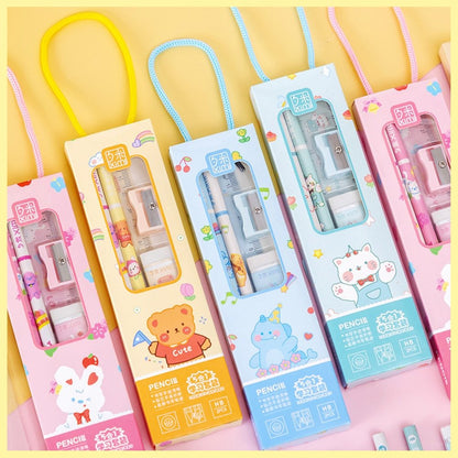 5 pcs Kids Stationeries Set