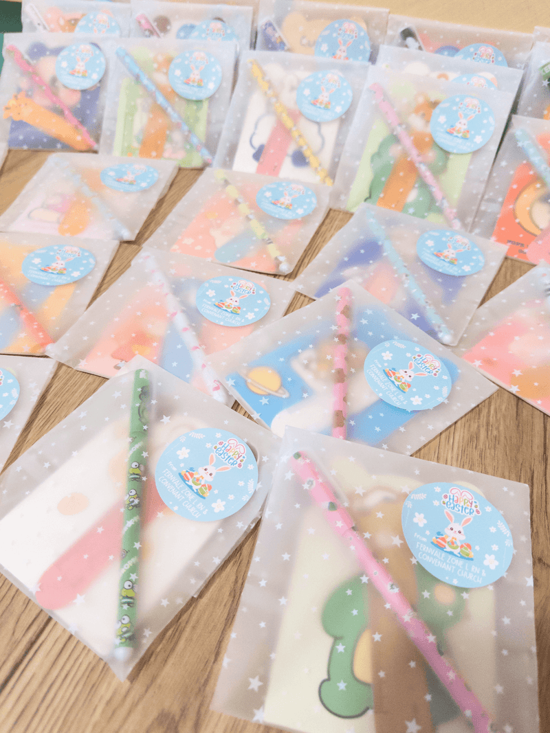 Customised corporate goodie bag party favors for children's event Singapore