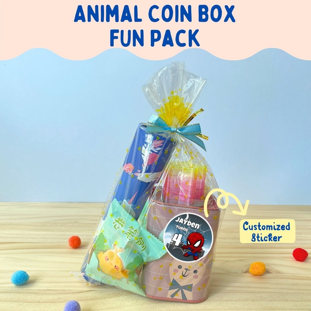 Animal Coin Box Fun Pack