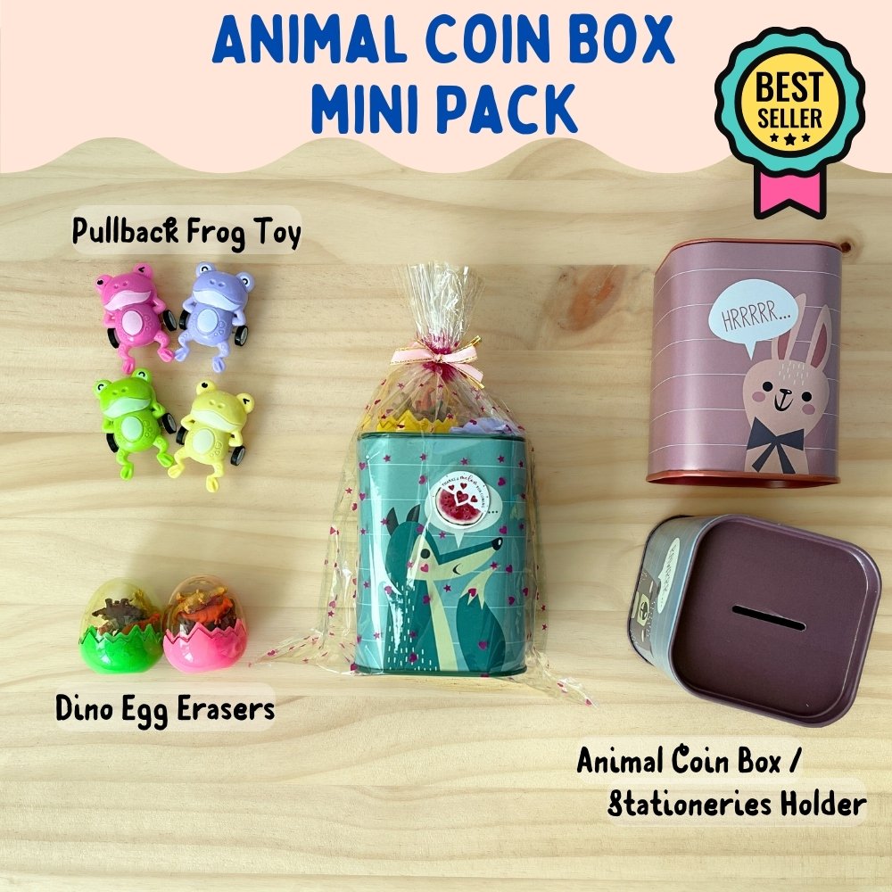 Animal Coin Box Mini Pack