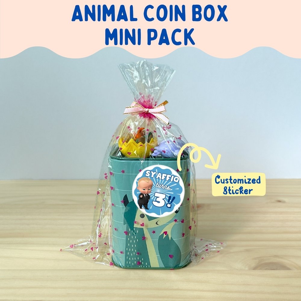 Animal Coin Box Mini Pack