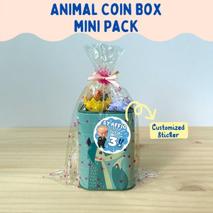 Animal Coin Box Mini Pack