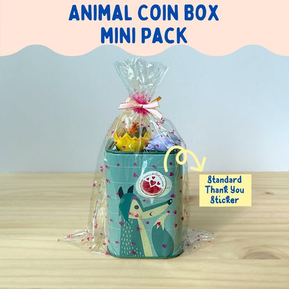 Animal Coin Box Mini Pack