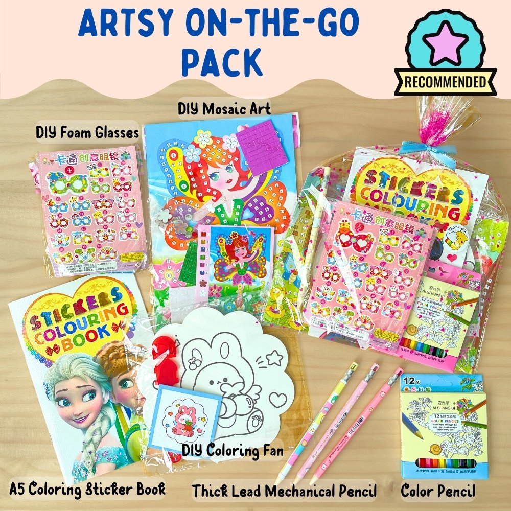 Artsy On-The-Go Kids Goodie Bag