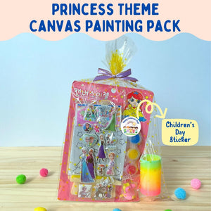 Princess Theme Canvas Painting Goodie Bag