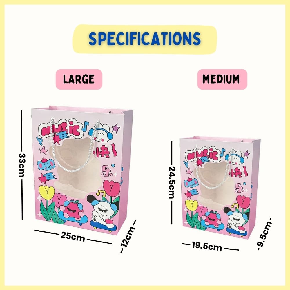 Chill Life Paper Bag (with Gift Tag Options)