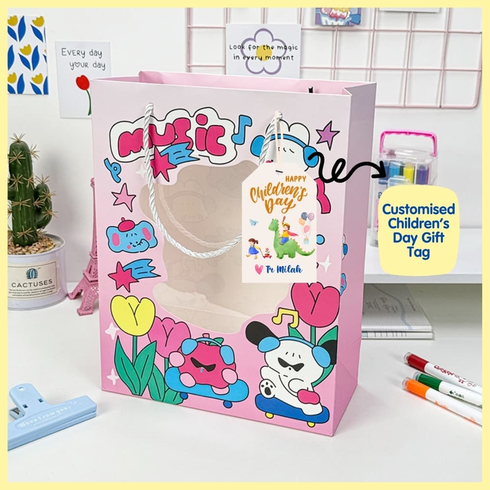 Chill Life Paper Bag (with Gift Tag Options)