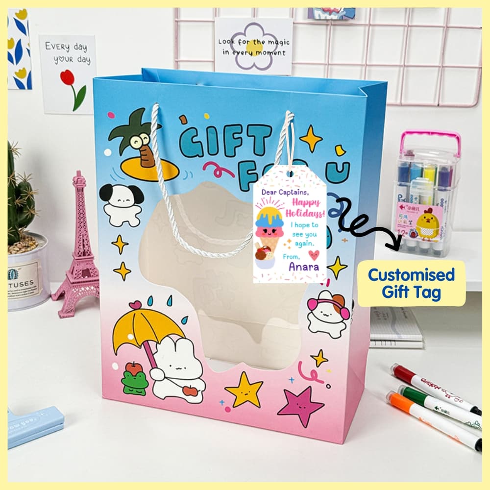 Chill Life Paper Bag (with Gift Tag Options)