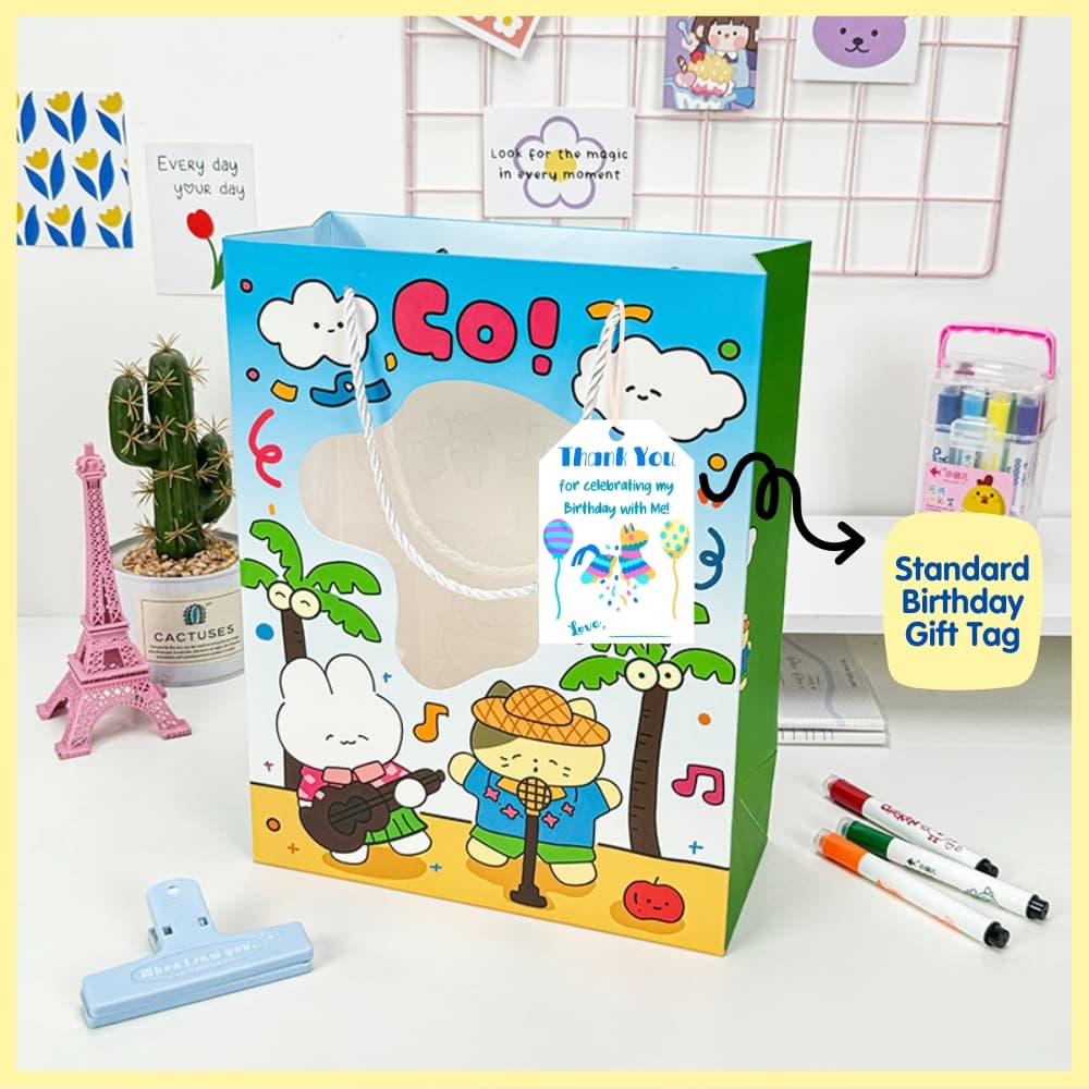 Chill Life Paper Bag (with Gift Tag Options)