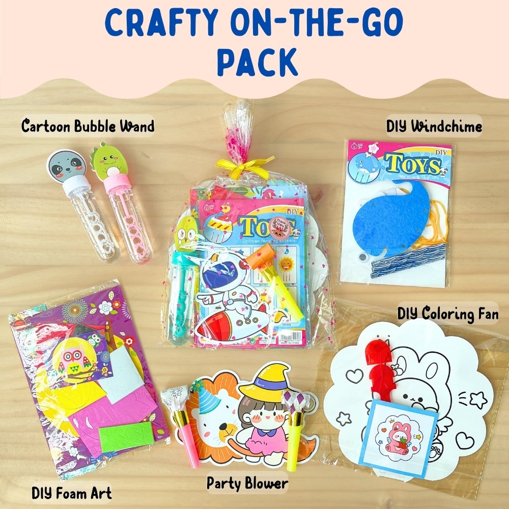 Crafty On-The-Go Kids Goodie Bag