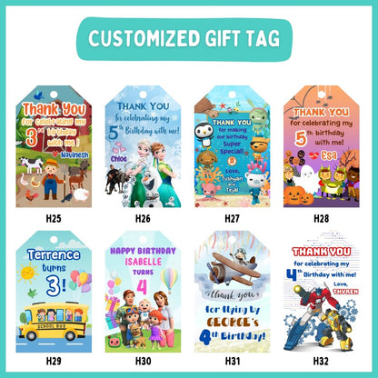 Customised Gift Tag (Set of 10)