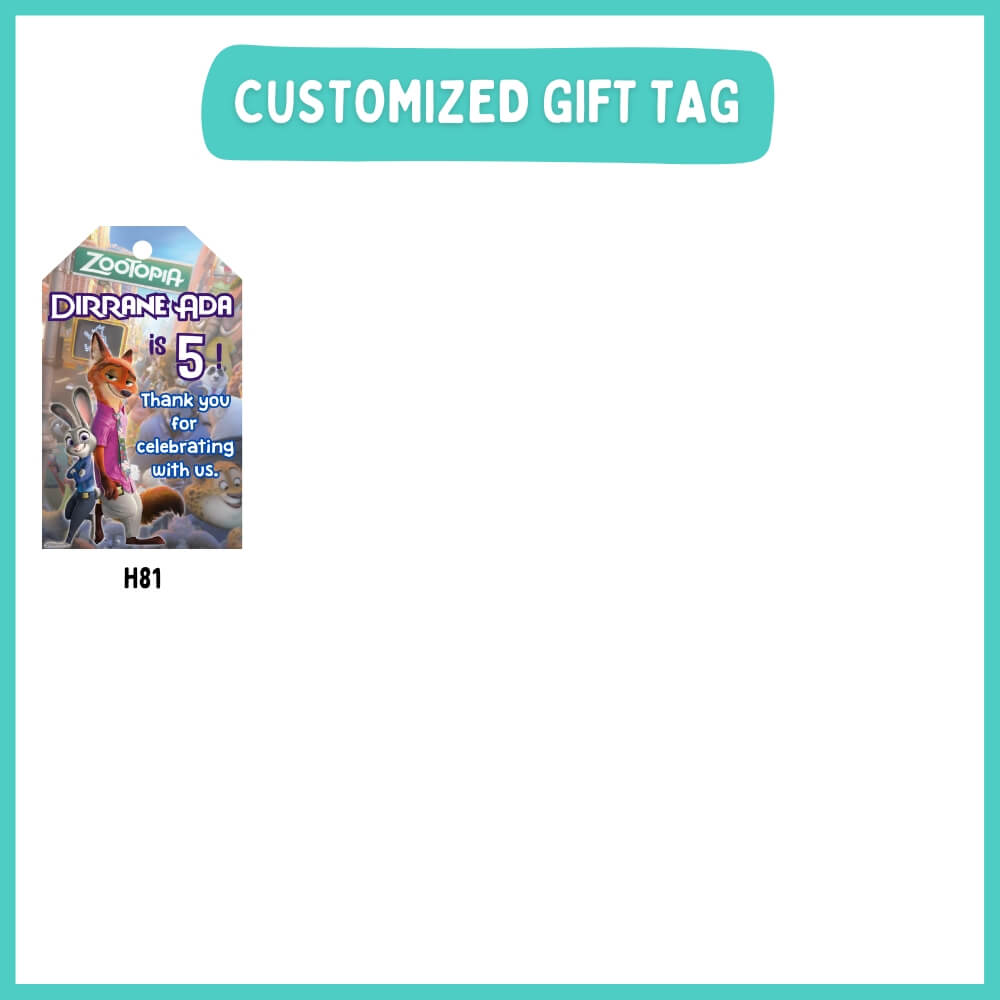 Customised Gift Tag (Set of 10)