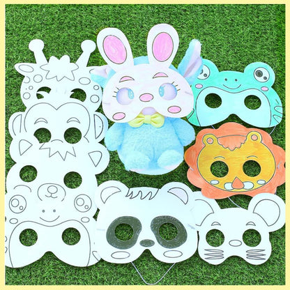 DIY Colouring Face Mask