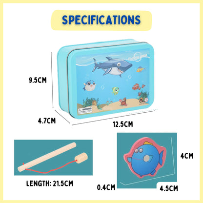 Wooden Magnetic Fishing Toy