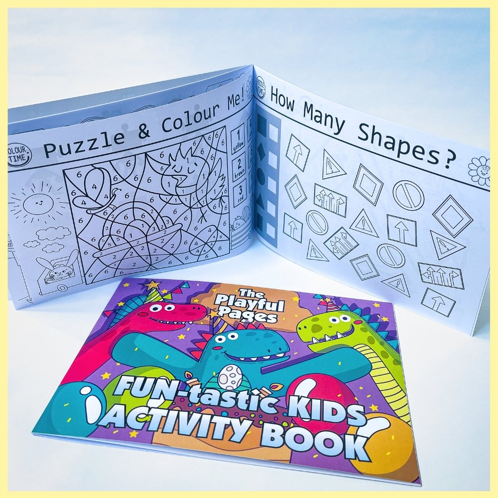 Kids Fun-tastic Activity Book