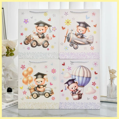 Graduation Bear Paper Bag