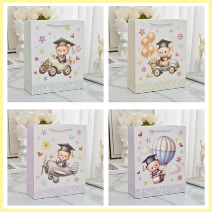 Graduation Bear Paper Bag