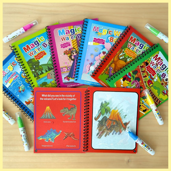 Magic Water Colouring Book Collection - Bash Party Store
