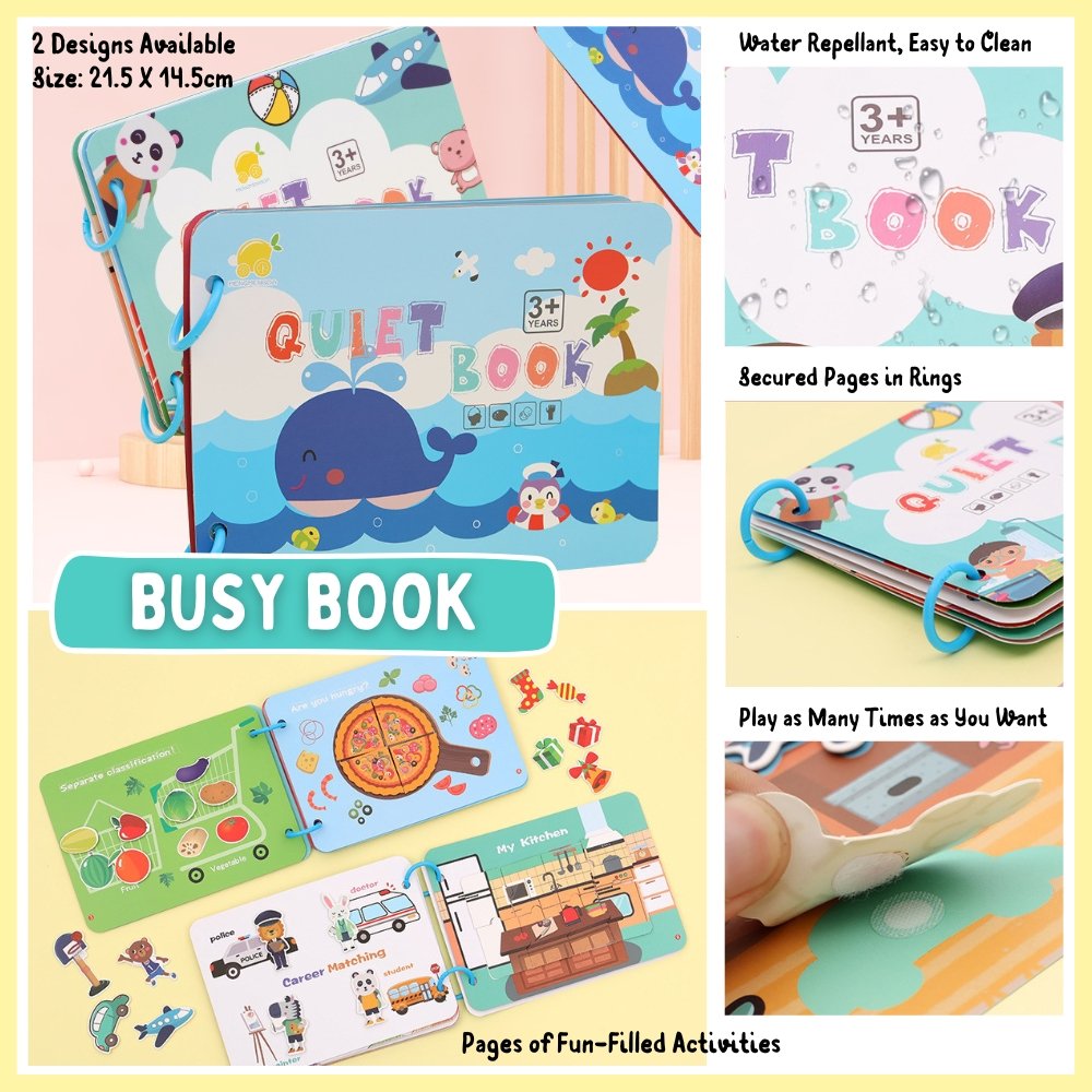 Quiet Book Busy-Bee Pack