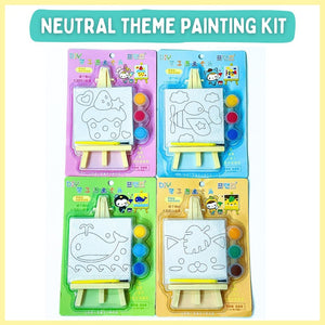 Neutral Theme Canvas Painting Goodie Bag