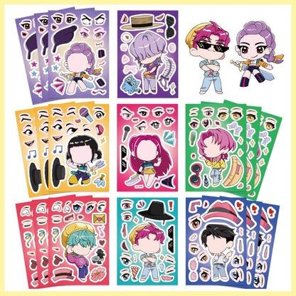 Kpop Demon Hunter Emotions Sticker (Set of 8)