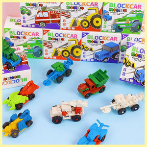 Mini Toy Car Building Blocks