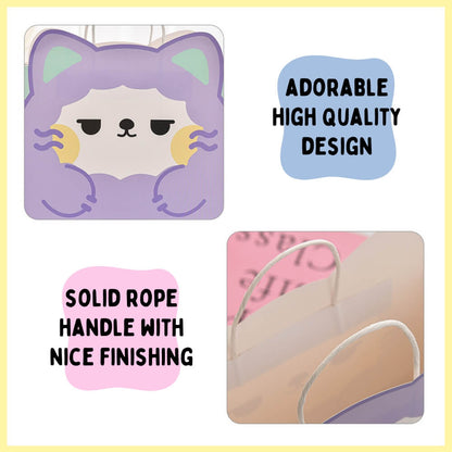 Cute Piyumi Animal Paper Bag (with Gift Tag Options)