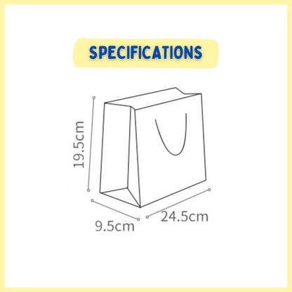 Cute Piyumi Animal Paper Bag (with Gift Tag Options)