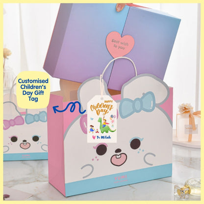 Cute Piyumi Animal Paper Bag (with Gift Tag Options)