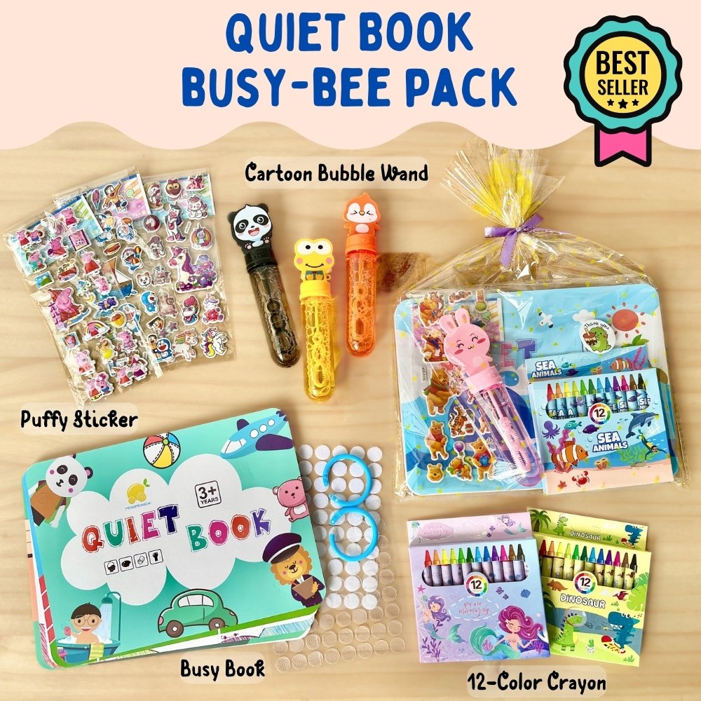 Quiet book busy bee pack