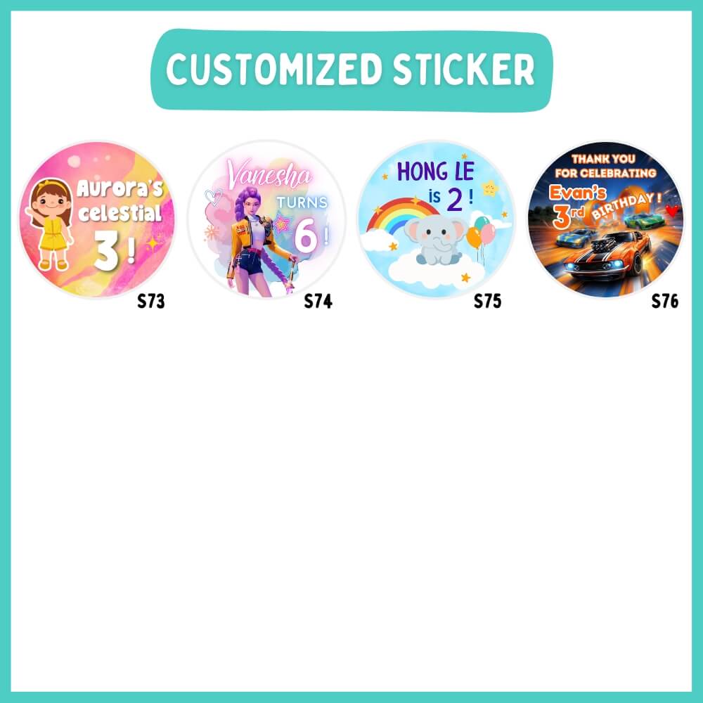 Customised Sticker
