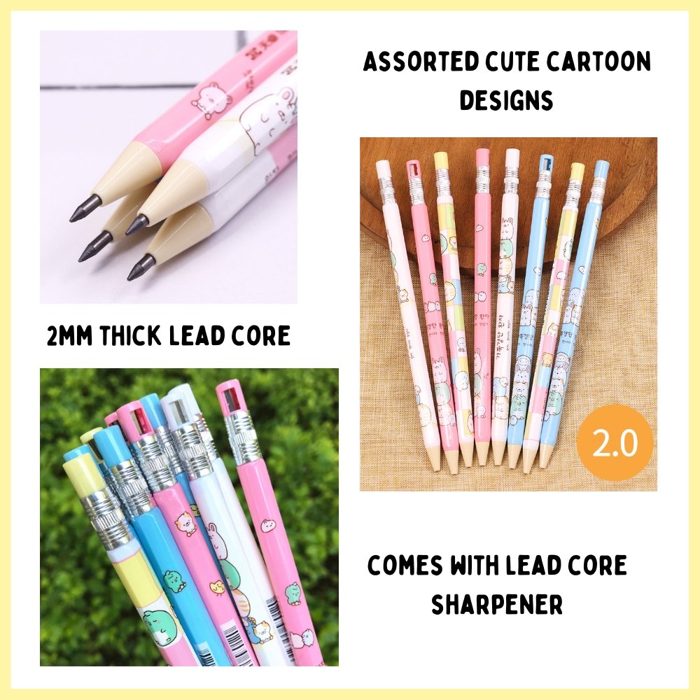 Thick Lead cartoon design Mechanical pencils