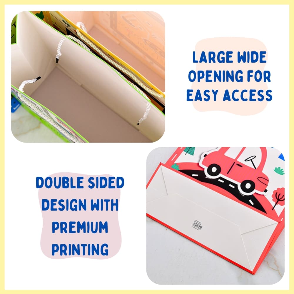 Vroom Vehicle Paper Bag (with Gift Tag Options)