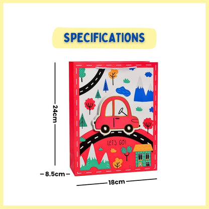 Vroom Vehicle Paper Bag (with Gift Tag Options)