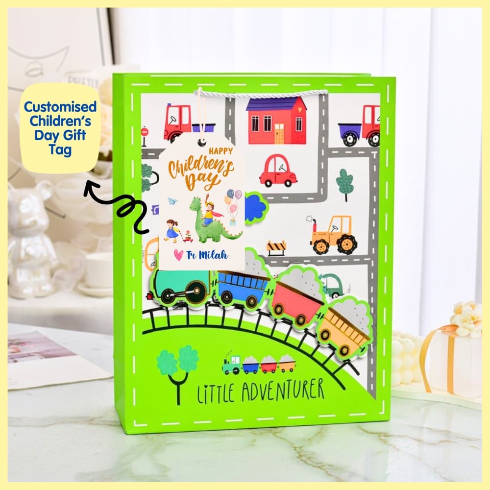 Vroom Vehicle Paper Bag (with Gift Tag Options)