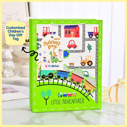 Vroom Vehicle Paper Bag (with Gift Tag Options)