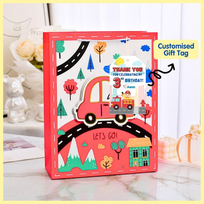 Vroom Vehicle Paper Bag (with Gift Tag Options)