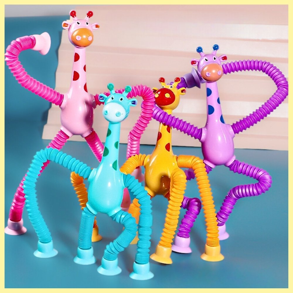 Wacker Fidget Wacky Fidget Giraffe with LED Light – Bash Party Store