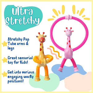 Wacky Fidget Giraffe with LED Light
