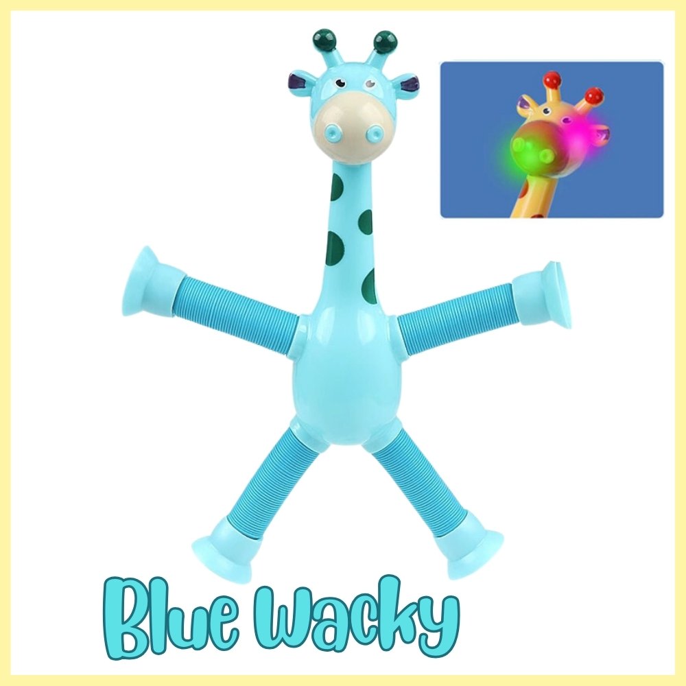 Wacker Fidget Wacky Fidget Giraffe with LED Light – Bash Party Store