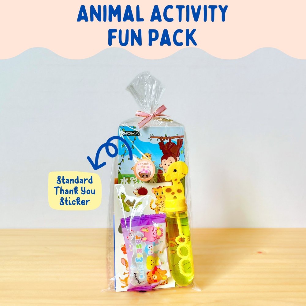 Animal Theme Activity Fun Goodie Bag