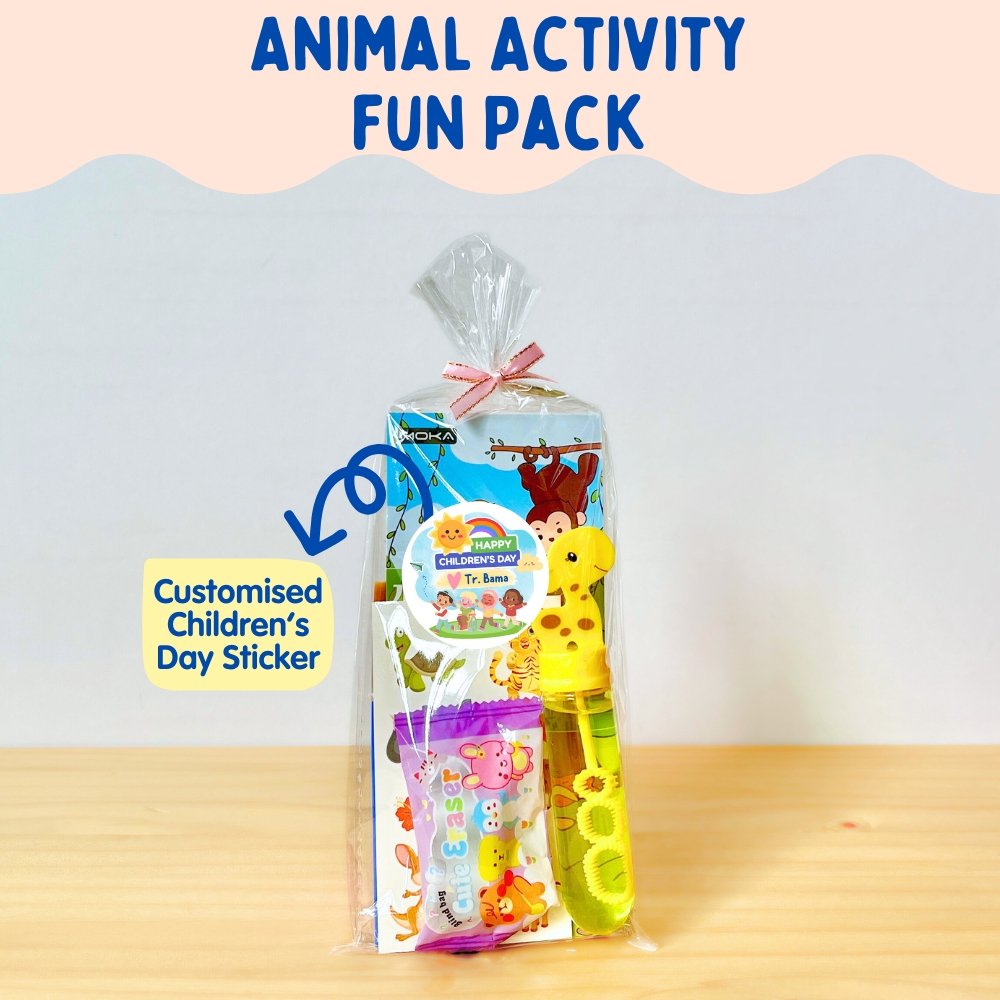 Animal Theme Activity Fun Goodie Bag
