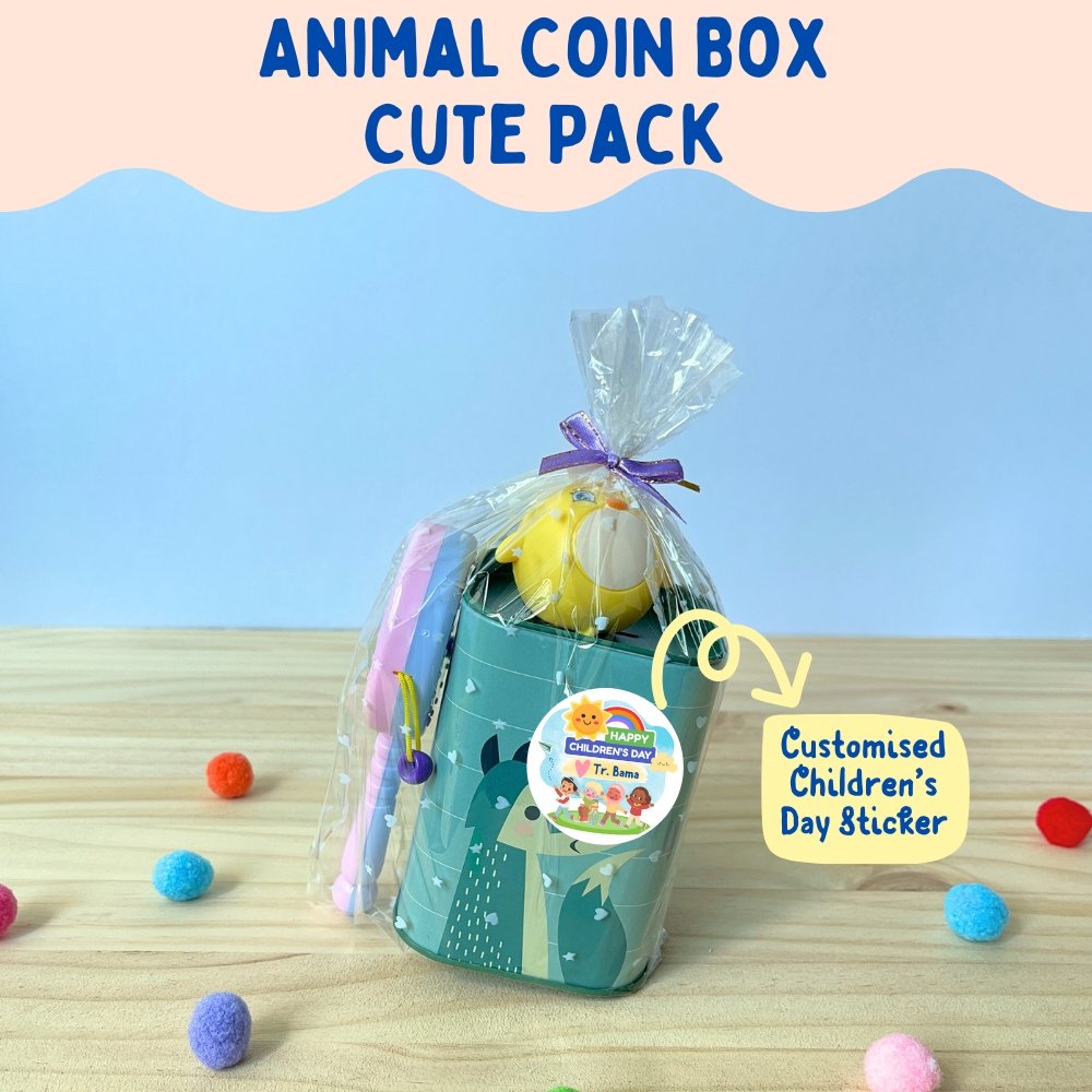 Animal Coin Box Cute Pack