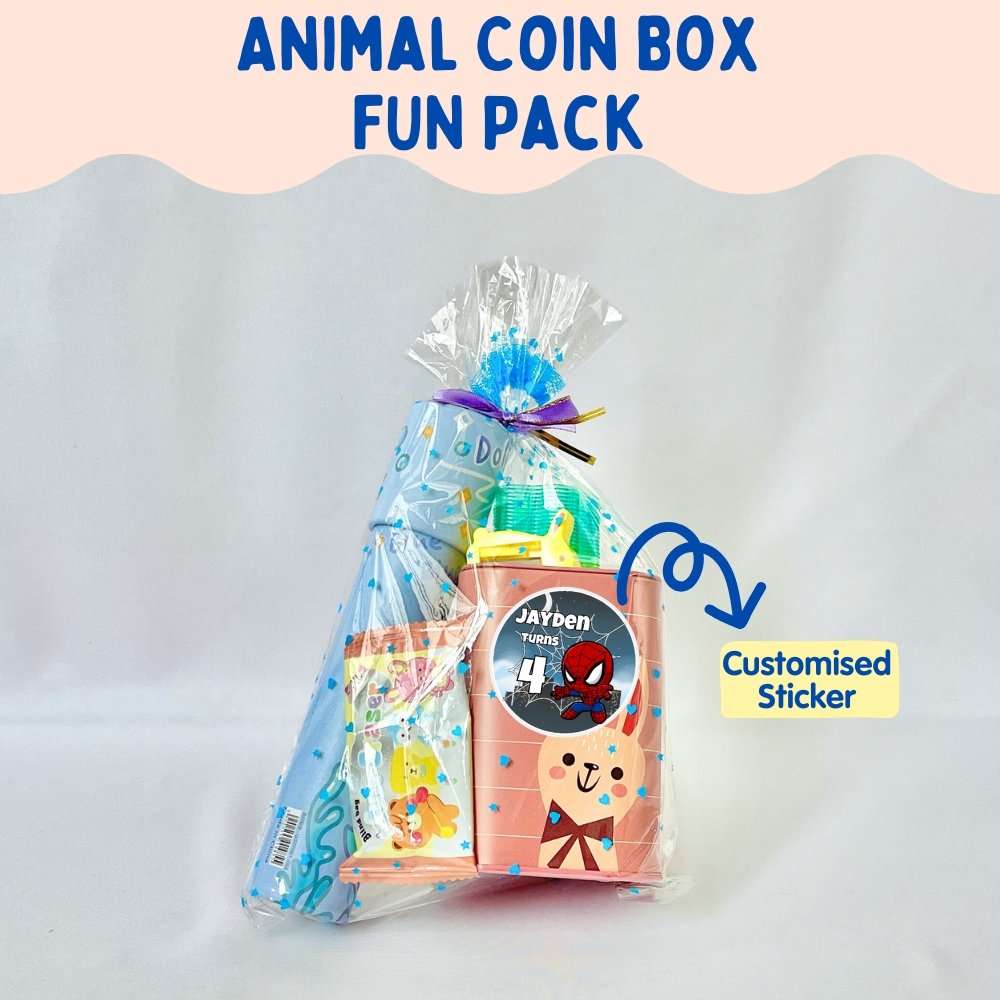 Animal Coin Box Fun Pack