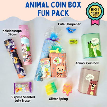 Animal Coin Box Fun Pack